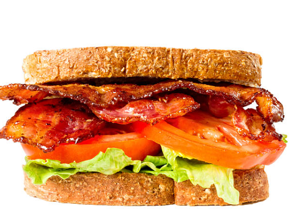 Bacon Lettuce andv Tomato Sandwitch